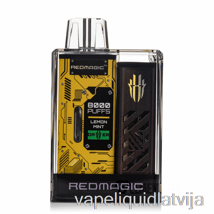 Redmagic Dagger 8000 Vienreizējās Lietošanas Citronu Piparmētru Vape šķidrums